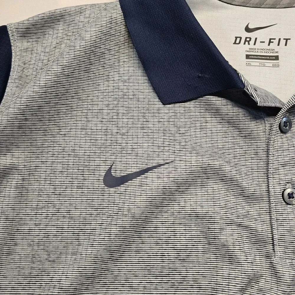 Nike‎ Dri Fit XXL University Of Michigan Polo